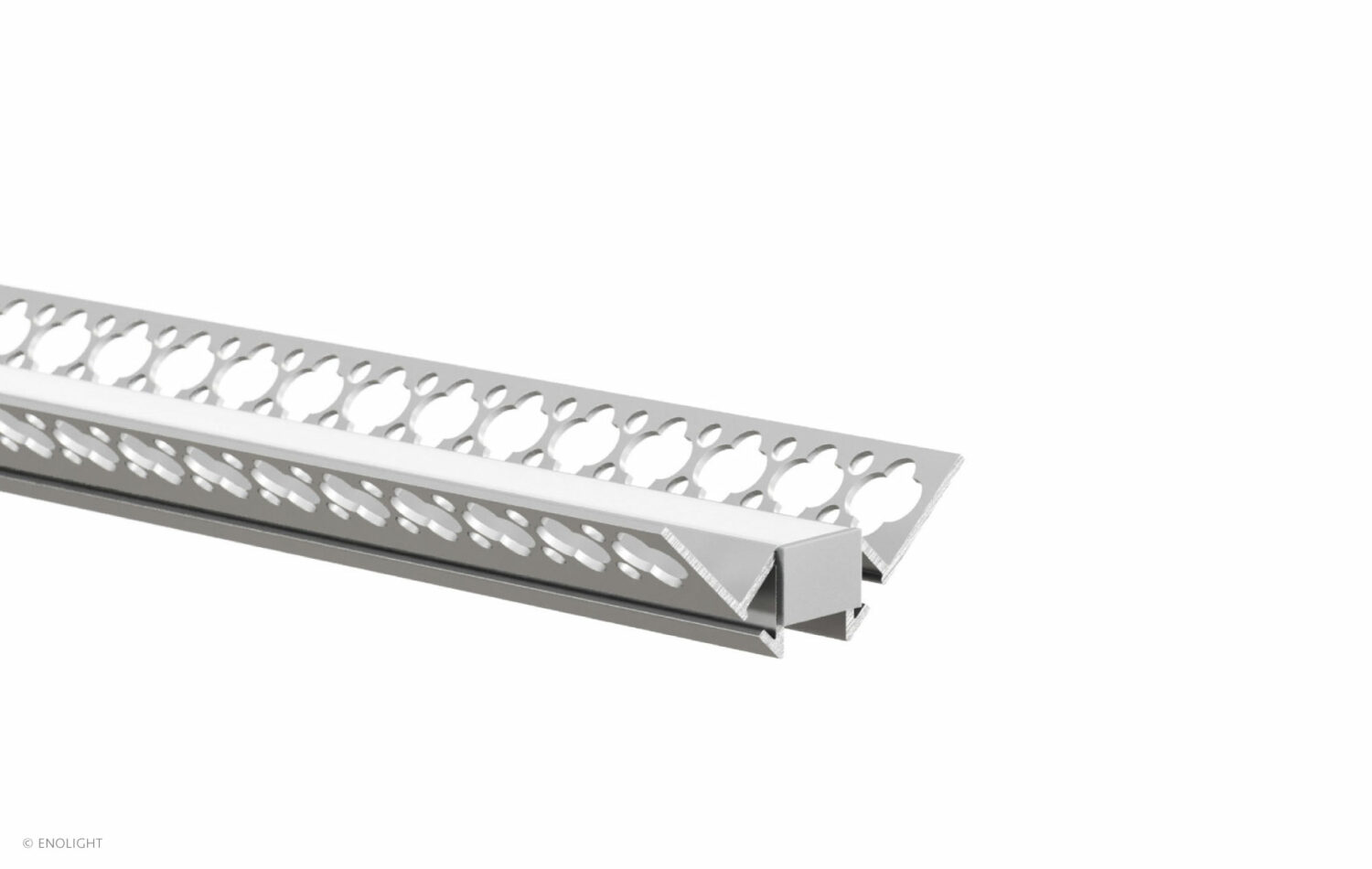 SPK5917F Recessed Corner Linear Light with Flush Frosted Lens