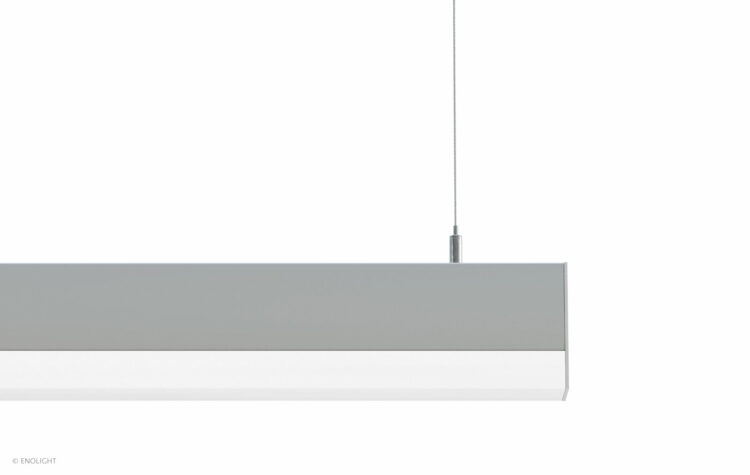 VIV3573S Super Bright Pendant Linear Light with Square Frosted Lens