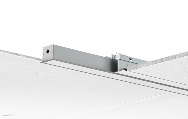 VIV3830F Super Bright Ceiling Board Recessed Linear Light with Frosted Lens