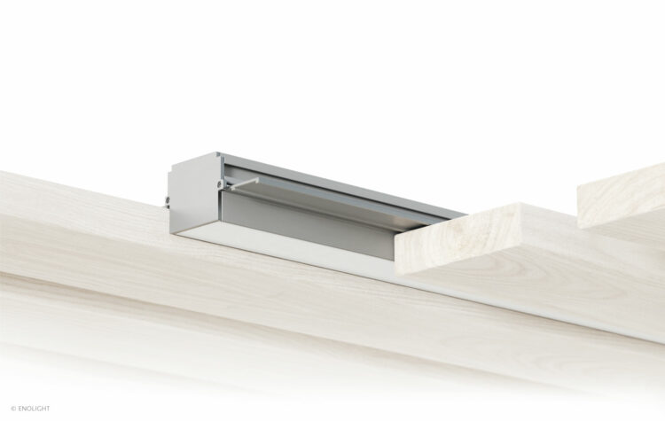 VIV8833F Super Bright Wood Grille Recessed Linear Light with Frosted Lens