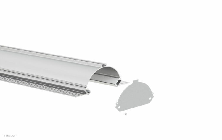 SPK13350F Recessed Ceiling Linear Light with Flush Frosted Lens