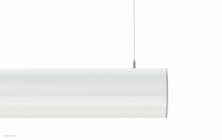 VIV120C Wide Angle Pendant Surface Linear Light with Round Frosted Lens