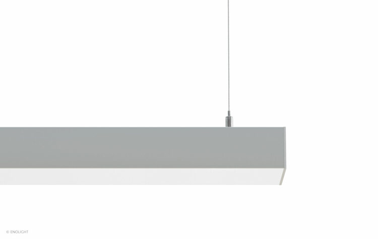 VIV7635F Super Bright Pendant Surface Linear Light with Flush Frosted Lens