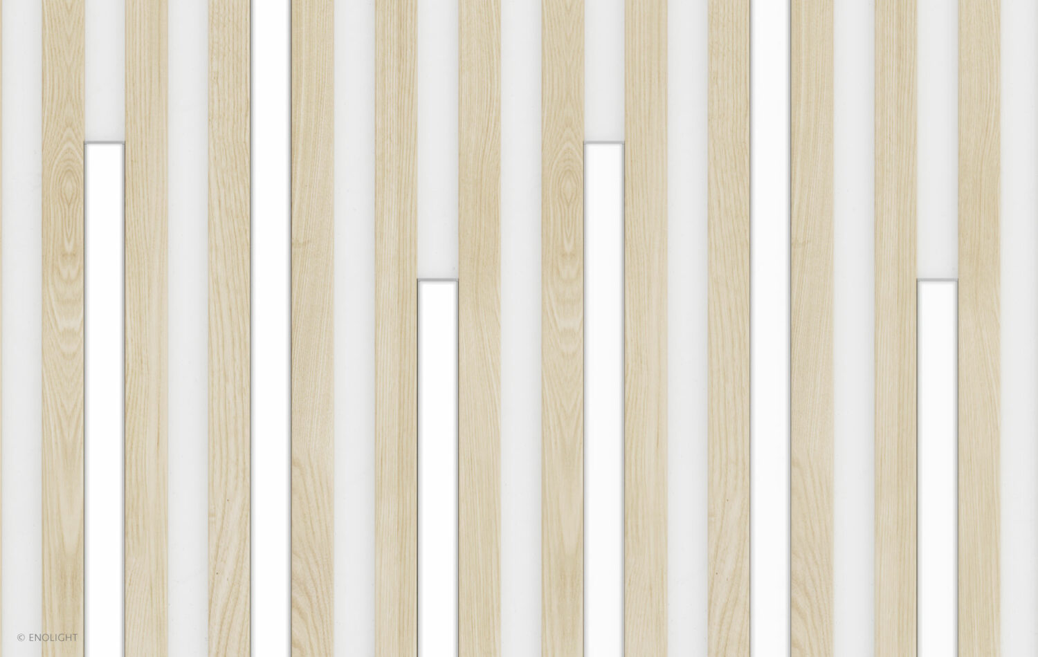 HYN2619F Ultra Long Wood Grille Recessed Linear Light with 1' Frosted Lens